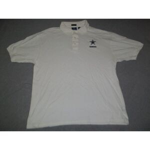 NFL Dallas‎ Cowboys Polo Shirt Men Sz XL Short Sleeve Sportswear White